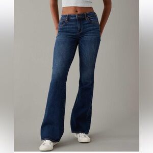 American Eagle Dark Blue Flare Jeans